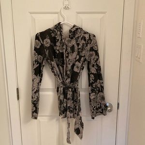 Lucky Brand wrap hoodie cardigan